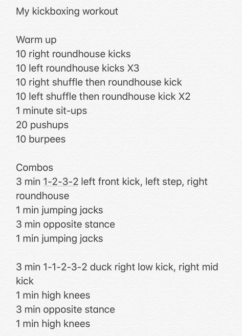 My first kickboxing workout for fun routine (first half). Inspired by a boxing gym a used to go to. #kickboxingworkout Kickboxing Strength Training, Kickboxing Combos Punching Bag, At Home Kickboxing Workout With Bag, Kickboxing Workout With Bag, Heavy Bag Workout Routine, Kickboxing Combos, Kickboxing Workout Routine, Cardio Kickboxing Routine, Kickboxing Benefits