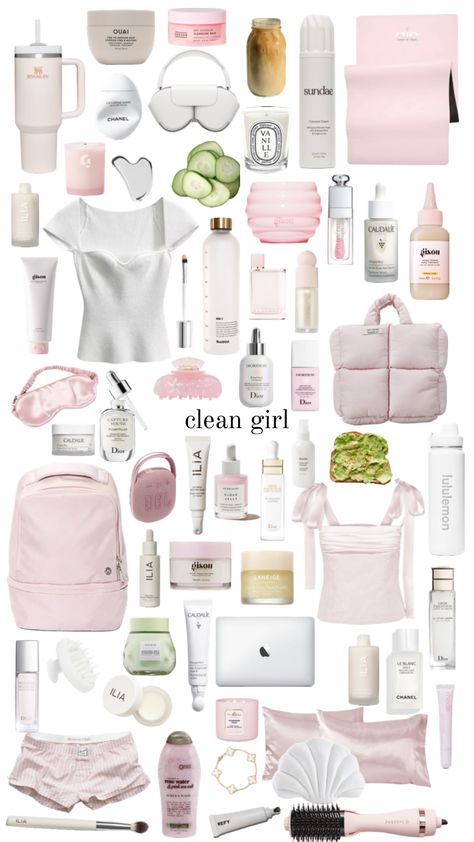 clean girl aesthetic. Protecting My Energy, Teen Christmas Wishlist, Xmas List Ideas, Clean Girl Vibes, Christmas Wishlist Ideas, Outfits Quotes, Girly Christmas Gifts, Clean Girl Outfits, Makeup Starter Kit