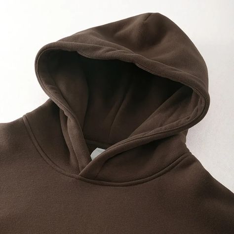 High Quality 500gsm Heavyweight Pullover Hoodie French Terry Hoodies Drop Shoulder No Strings Heavy Oversized Men Hoodies - Buy 500gsm Heavyweight Hoodie,French Terry Hoodies No Strings Heavy,Pullover Hoodie Product on Alibaba.com Brown Hoodie Design, Brown Oversized Hoodie, Brown Hoodie, Aesthetic Streetwear, Oversized Outfit, Plush Fabric, Style Hoodie, Custom Hoodies, Winter Weather