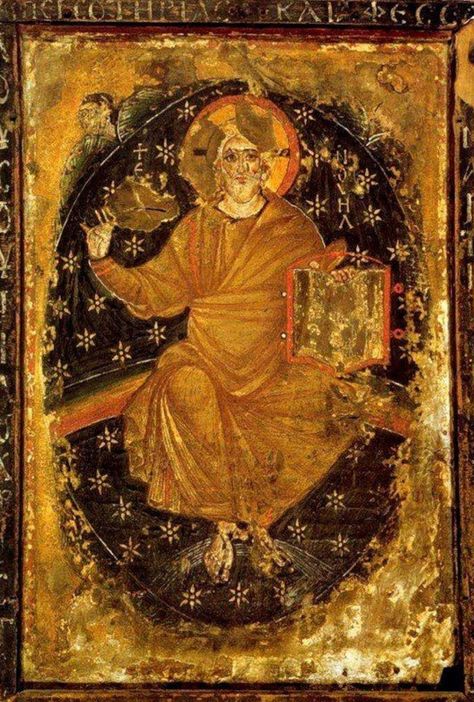 Mount Sinai Egypt, Ancient Of Days, Saint Catherine's Monastery, Christ Pantocrator, Orthodox Christian Icons, Byzantine Art, St Catherine, Byzantine Icons, Religious Icons