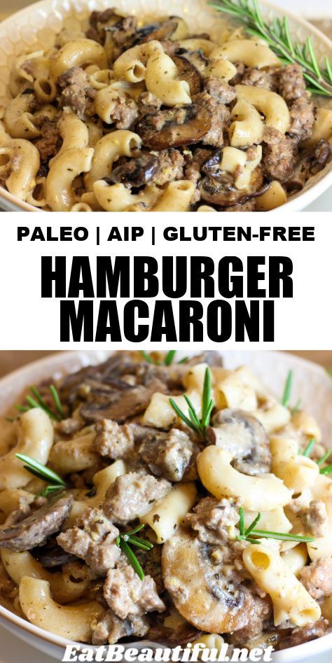 Gluten Free Hamburger And Rice Recipes, Low Fodmap Hamburger Recipes, Paleo Hamburger Recipes, Aip Ground Beef, Hamburger Pasta Recipes, Hamburger And Rice Recipes, Gundry Recipes, Hamburger Macaroni, Gluten Free Low Fodmap