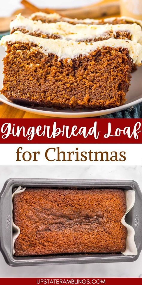 Gingerbread Loaf Gingerbread Quick Bread Recipe, Starbucks Copycat Gingerbread Loaf, Holiday Bread Loaf Recipes, Christmas Loaves Recipes, Gingerbread Loaf Starbucks, Holiday Loaf Recipes, Gingerbread Recipe Loaf, Gingerbread Bread Loaf, Gingerbread Loaf Recipe Moist