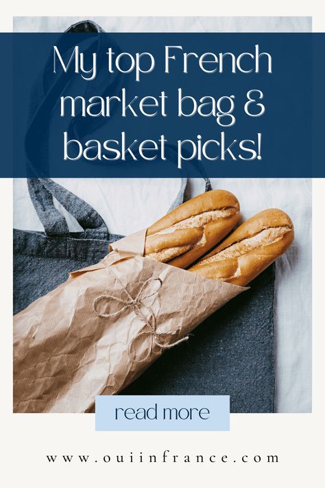 My picks for the best French market bags & baskets Branded Shopping Bags, French Market Bag, Small Paper Bags, French Market Basket, French Baskets, French Lifestyle, Market Day, Market Basket, Market Bags