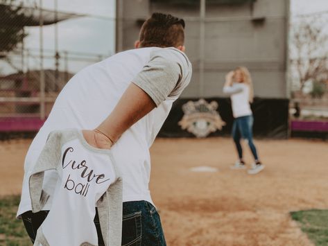 Baseball Maternity Pictures, Sports Pregnancy Announcement, Baseball Baby Announcement, Baseball Pregnancy Announcement, Baseball Maternity, Disney Pregnancy Announcement, 2nd Pregnancy Announcements, Disney Maternity, Second Baby Announcements