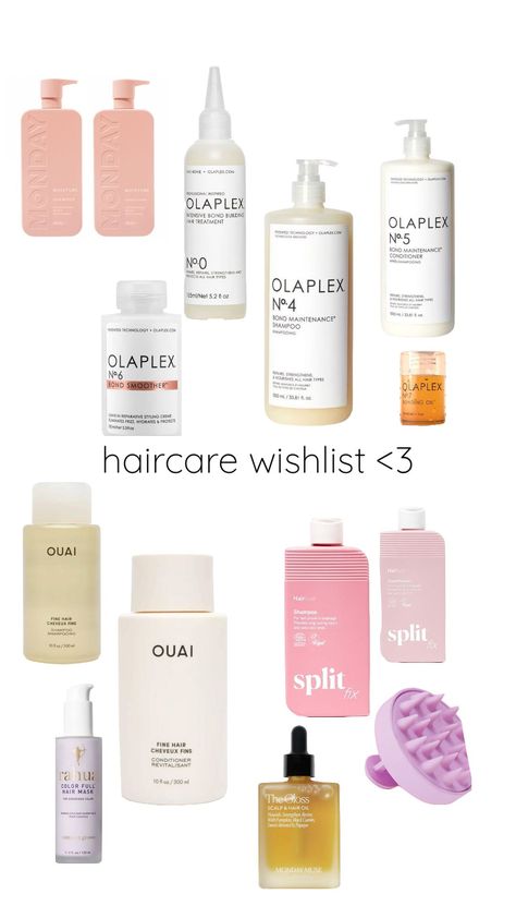 #haircare #wishlist Ouai Shampoo, Shampoo For Fine Hair, Healthy Hair Routine, Hot Tools, Hair Routines, Hair Care Routine, Makeup Skin Care, Hair Tools, Creative Play