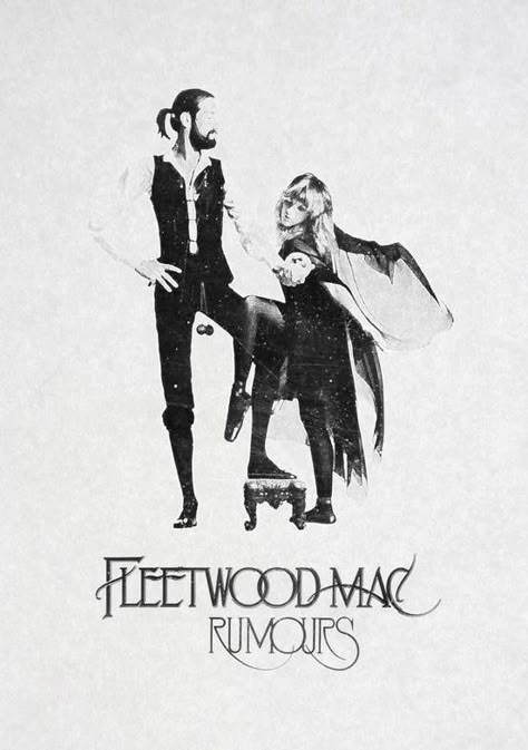 Rumours Poster, Fleetwood Mac Music, Fleetwood Mac Rumours, Rumours Album, Vintage Music Art, Fleetwood Mac Dreams, Prints Music, Fleetwood Mac Rumors, Music Prints