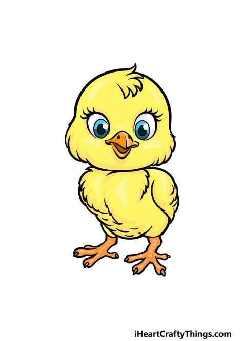 How To Draw A Baby Chick – A Step by Step Guide Chick Drawing Cute, Baby Chick Drawing, Cute Drawing Ideas Easy, Chick Drawing, Cute Drawing Ideas, Baby Chicken, Prehistoric Dinosaurs, Drawing Ideas Easy, Cute Drawing