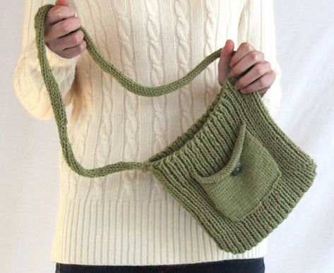 Ugg Bag, Purse Patterns Free, Knitting Bag Pattern, Crossbody Bag Pattern, Knit Purse, Bag Pattern Free, Handbag Pattern, Crochet Purse, Crochet Purse Patterns