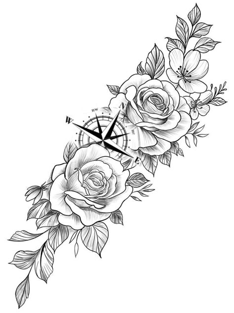 Garden Tattoos For Women, Surya Tattoo, Brazilian Tattoo, Half Arm Sleeve Tattoo, Clock And Rose Tattoo, Men's Tattoos, Full Hand Tattoo, Masculine Tattoos, Arm Sleeve Tattoos For Women