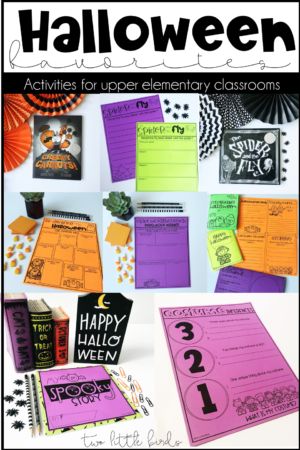 Halloween Ela Activities 4th Grade, Halloween Ela Activities 3rd Grade, Pumpkin Activities Upper Elementary, Halloween Classroom Transformation, Free Fall Activities, Third Grade Halloween, Halloween Reading Activity, Halloween Transformation, Persuasive Writing Activities