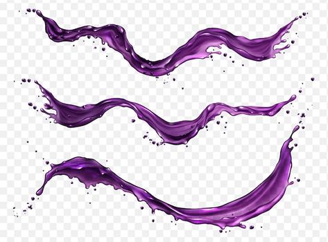 Free vector purple grape juice splash ve... | Free Vector #Freepik #freevector #liquid-splash #drink-splash #sauce-splash #juice-splash Stream Illustration, Blueberry Cocktail, Berry Water, Liquid Splash, Splash Vector, Juice Splash, Grape Water, Blueberry Juice, Illustration Template