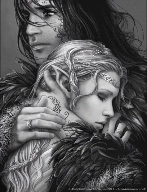 The Iron King, Iron Fey, Fantasy Art Couples, Fantasy Love, Fantasy Couples, Arte Fantasy, Fantasy Romance, 판타지 아트, Couple Art