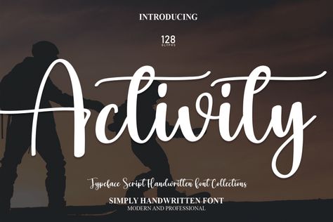 Download Activity font for iOS, Android, macOS, or Windows for free, or you can buy the full version with a commercial license here. Activity is a special creative font for you, our products will give you an extraordinary experience. the latest style letters are perfect for wall displays, wedding invitations, social media post logos, advertisements, […] The post Activity Font appeared first on FreeFontDL. Text Fonts Style, Math Lettering, Math Lettering Design, Latest Fonts, Style Letters, Handwritten Logo, Cricut Wedding, Wall Displays, Word Fonts