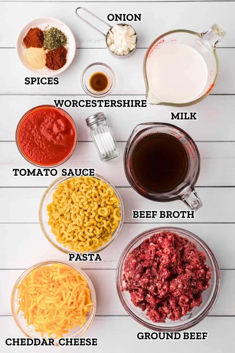 Healthier Homemade One Pot Hamburger Helper, Cheeseburger Macaroni Casserole Homemade Hamburger Helper, The Best Hamburger Helper, One Pot Homemade Hamburger Helper, Homemade Hamburger Helper Instant Pot, Hamburger Helper Homemade Crockpot, Homemade Hamburger Helper Beef Pasta, Best Hamburger Helper Recipe, Gf Hamburger Helper