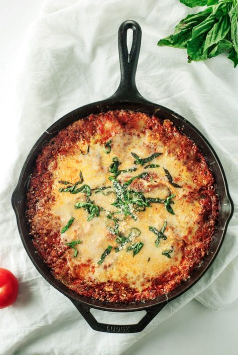 The Best Damn Easy Skillet Lasagna Recipe Gluten Free Turkey Meatloaf, Venison Dishes, Skillet Lasagna Recipe, Italian Sausage Lasagna, Gluten Free Turkey, Turkey Meatloaf Recipes, Sausage Lasagna, Skillet Lasagna, Pasta Meals