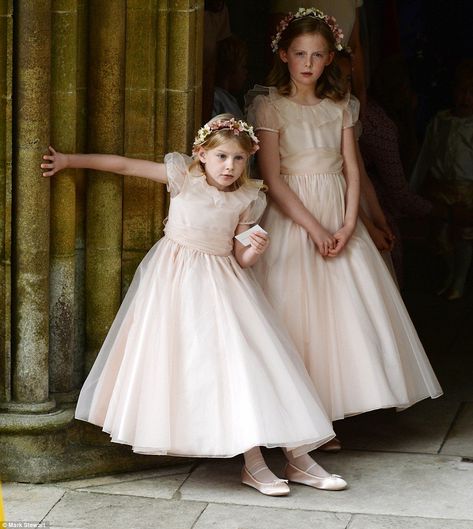 Pale Pink Dresses, Lord Mountbatten, Thomas Hooper, Pippa Middleton Style, Her Royal Highness, Pale Pink Dress, Duke Of Edinburgh, Girls White Dress, Royal Brides