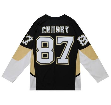 none Sidney Crosby, Back Pictures, Hockey Jersey, Team Names, Mitchell & Ness, Black Men, Breathable Fabric, Hockey, ? Logo