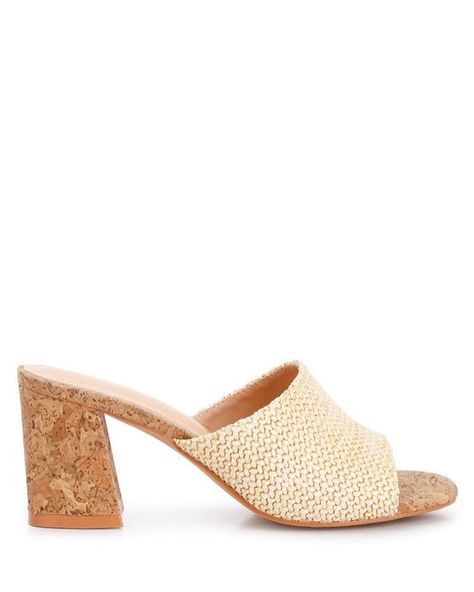 Summer Sandals! Cork Texture, Lounge Wear Plus Size, Plush Cushion, Cork Heels, Elegant Aesthetic, Slip On Sandals, Romper Outfit, Boot Bag, Sneaker Heels