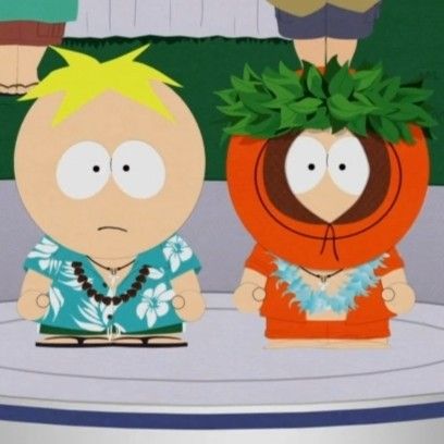 Kenny And Butters Matching Pfp, Butters Matching Pfp, Butters And Kenny, Kenny And Butters, Southpark Characters, Professor Chaos, Butters Stotch, Ku Art, Butters South Park