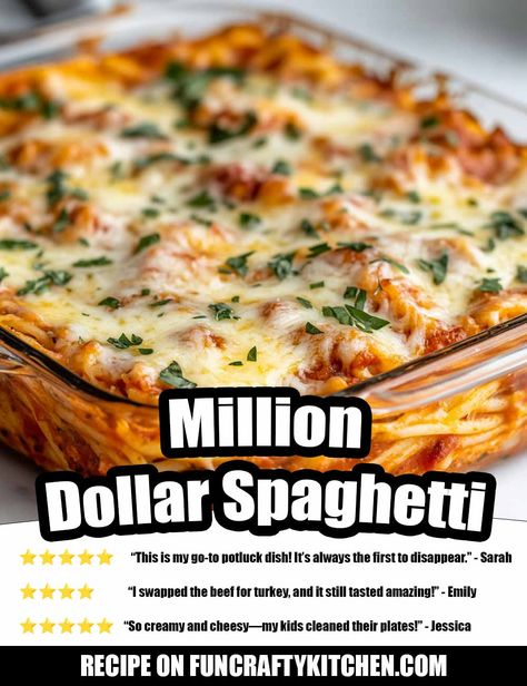 Million Dollar Spaghetti Keto Million Dollar Spaghetti, Low Carb Million Dollar Spaghetti, Ideas With Spaghetti Noodles, Spaghetti Ideas Dinners, Million Dollar Spaghetti For A Crowd, Healthy Million Dollar Spaghetti, Spaghetti For 20 People, Homemade Baked Spaghetti, Million Dollars Spaghetti Casserole