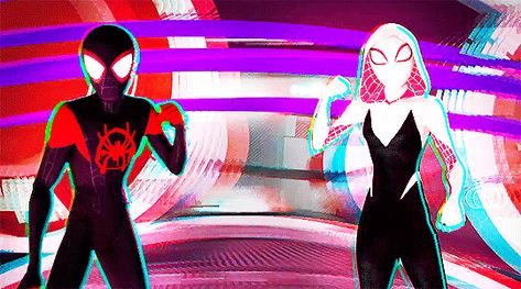 tumblr: milesgmorales Spiderman Gif, Spiderman And Spider Gwen, Soul And Maka, Spiderman 2, Arte Nerd, Geek Girl, Origami 3d, Fist Bump, Marvel Spiderman Art