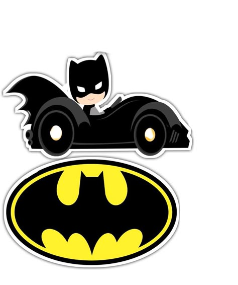 Batman Stickers Printable, Baby Batman Cartoon, Batman Bebe, Batman Printables, Batman Birthday Cakes, Batman Stickers, Batman Car, Superhero Classroom Theme, Batman Cartoon