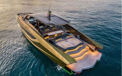 Lamborghini Speed Boat, Lamborghini 63 Yacht, Lamborghini Boat, Lamborghini Yacht, Supercar Blondie, Powerboat Racing, Sailing Yachts For Sale, Yatch Boat, Lux Life