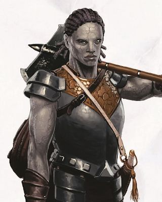 Stone Genasi, Genasi Ranger, Genasi Fighter, Genasi Barbarian, Earth Genasi, Medium Armor, Breast Plate, Plate Armor, The Descendants