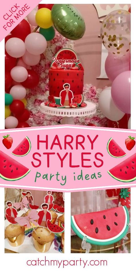 Harry Styles Party Favors, Love On Tour Birthday Party, Harry Styles Party Ideas Decoration, Harry Styles Birthday Theme, Harry Styles Food, Harry Styles Birthday Ideas, Harry Styles Cake Ideas Birthday, Harry Styles Bachelorette Party, Harry Styles Bachelorette