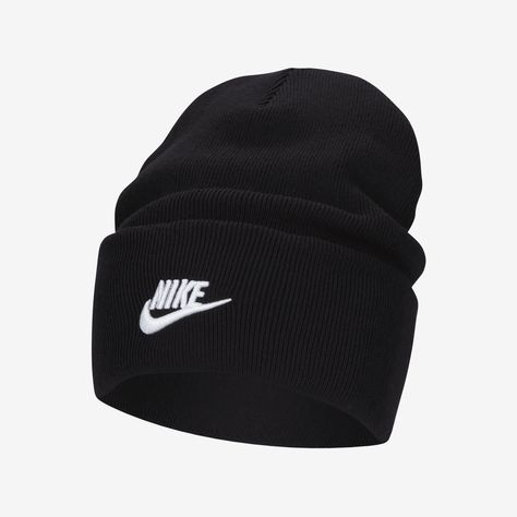 Old Nikes, Nike Cap, Embroidered Nike, Nike Hat, Cool Weather, Black Snapback, Black Baseball Cap, Nike Accessories, Nike Sports