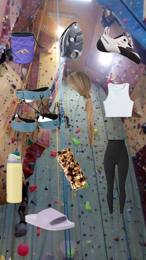 Rock climbing outfit Rock Climbing Outfit, Climbing Outfits, Rock Climbing, Sport Outfits, Climbing, Cute Outfits