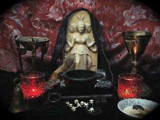 The Witch of Stitches: Hekate's Night - August 13th Sacred Space Altar, Hecate Goddess, Witches Altar, Pagan Altar, Pagan Witch, The Witch, Gods And Goddesses, Sacred Space, Book Of Shadows