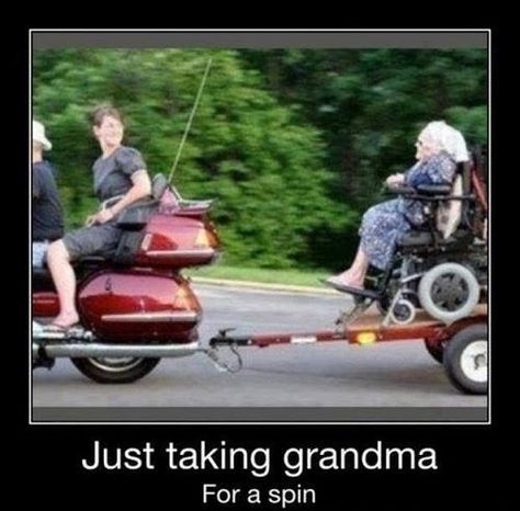 Funny Grandma Memes Motorcycle Memes, Motorcycle Humor, Humor Hilarious, Hilarious Funny, Iowa City, Epic Fails Funny, Biker Life, Memes Humor, Epic Fails