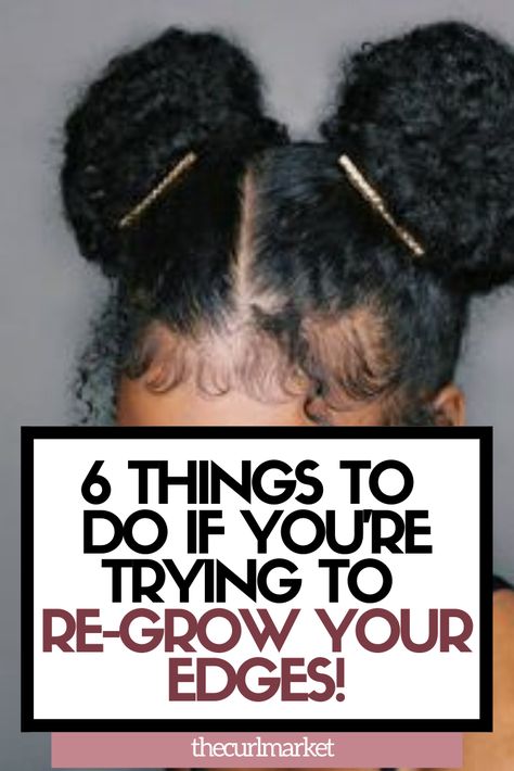 Natural Hair Edges, Grow Edges, Thinning Hairline, Thinning Edges, Hair Edges, Protective Style Braids, Protective Braids, Black Hair Growth, Fine Natural Hair