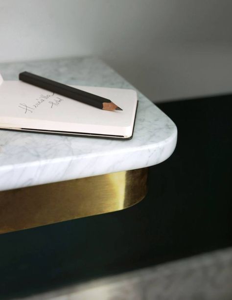 henrietta-hotel-london-marble-bedside-table. paul-bowyer-photo. Henrietta Hotel, Marble Bedside Tables, Urban Hotels, Hotel Carpet, Roof Shapes, Starting A Garden, London Hotels, Bedside Lighting, Stair Runner Carpet