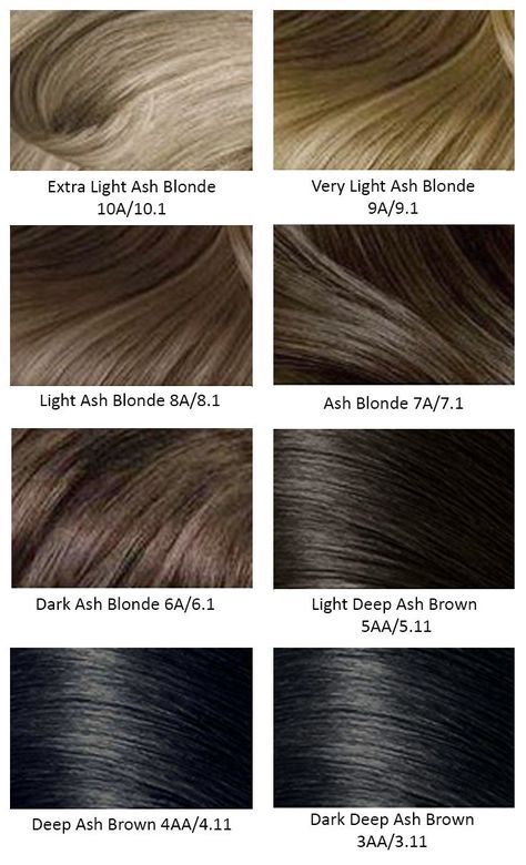 Medium Ash Brown Hair Color, Light Ash Brown Hair Color, Medium Ash Brown Hair, Dark Ash Brown Hair, Blond Ash, Dark Ash Blonde Hair, Light Ash Brown Hair, Brown Hair Color Chart, Medium Ash Brown