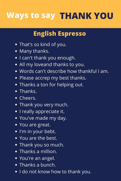 Ways to Say HELLO - English Espresso Advance English Vocabulary, Advance Vocabulary, Thank You Phrases, Ielts Vocabulary, Advance English, Vocabulary English, English Speaking Skills, Advanced English, English Vocab