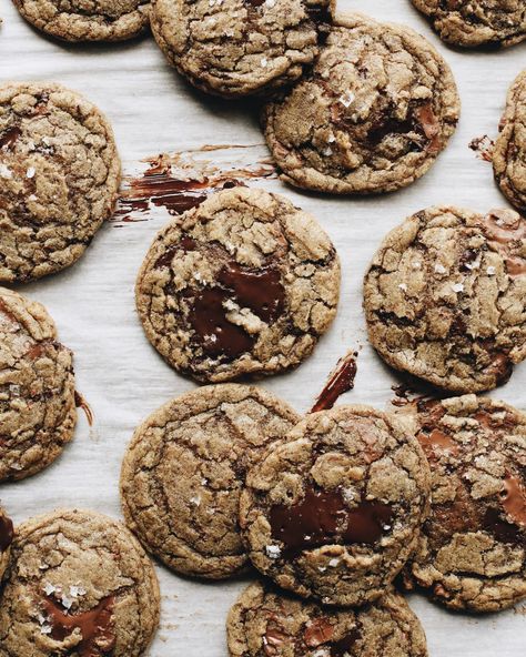 Chocolate Chip Cookies for the Holidays | Kitchn Best Holiday Cookies, Gooey Cookies, Holiday Cookie Recipes, Chocolate Chunk, Chocolate Chunk Cookies, Classic Cookies, Holiday Cookie, Gourmet Chocolate, Chocolate Chip Cookie Dough