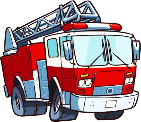 Firefighter Drawing, Fire Engine Cake, Cartoon Fire, Police Art, House Doodle, Firefighter Emt, Red Engine, Cool Fire, Moving Truck