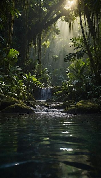 Jungle Photo, Amazon Forest Photography, Tropical Forest Aesthetic, Garden Of Eden Aesthetic, Rain Forest, Jungle City, Jungle Scenery Landscapes, Jungle Aesthetic, Amazon Rainforest Aesthetic