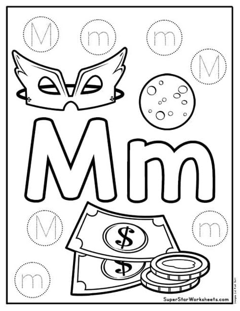 Letter M Tracing For Preschool, Preschool M Activities, Letter I Books For Preschool, Letter A Activities For Preschool Printables Free, Letter M Activities For Preschool, Free Preschool Printables Alphabet, Preschool Letter Worksheets, Abc Learning Games, Superstar Worksheets