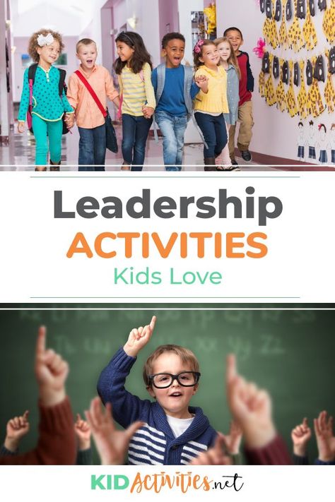 Leadership Activities For Kindergarten, Leadership Activities For Elementary Students, Elementary Leadership Activities, Elementary Student Leadership Ideas, Student Leadership Ideas, Kindergarten Leadership Activities, Leadership Object Lesson, Elementary Leadership Club, Service And Leadership Activities