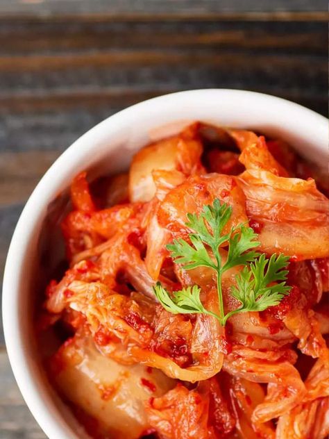 Korean Side Dish Recipes, Side Dishes Vegetable, Vegan Kimchi Recipe, Korean Side Dishes, Candied Sweet Potatoes, Kimchi Recipe, Fermentation Recipes, Side Dishes For Bbq, Dal Recipe