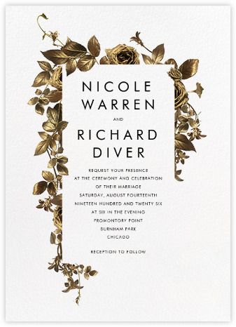 Modern wedding invitations - online and paper - Paperless Post Fall Wedding Reception Decorations, Signage Lighting, Miron Crosby, Wedding Invitations Modern, Online Party Invitations, Autumn Wedding Reception, Wedding Invitation Samples, Paperless Post, Wedding Invitations Online