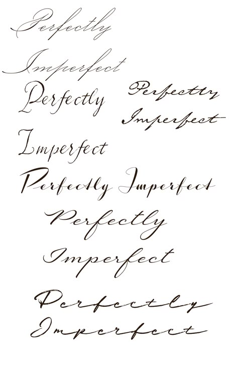 Imperfectly Beautiful Tattoo Stencil, Perfectly Imperfect Tattoo Ideas Fonts, Perfectly Imperfect Tattoo Ideas, Imperfectly Beautiful Tattoo, Imperfection Tattoo, Perfectly Imperfect Tattoo, Imperfect Tattoo, Word Neck Tattoos, Sisters Tattoos