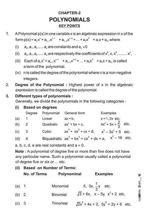 Maths Study Tips Class 9, Polynomial Formula, Notes For Grade 9 Science, Math Formula Chart Class 9, 9th Grade Math Algebra 1 Notes, Homeschool Facts, Grade 9 Math Notes, Polynomials Notes, Polynomials Worksheet