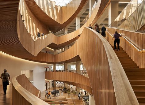 Labyrinth Design, Central Library, Architectural Photographers, Architecture Photo, Commercial Photography, Labyrinth, Architecture Photography, Calgary, Interior And Exterior