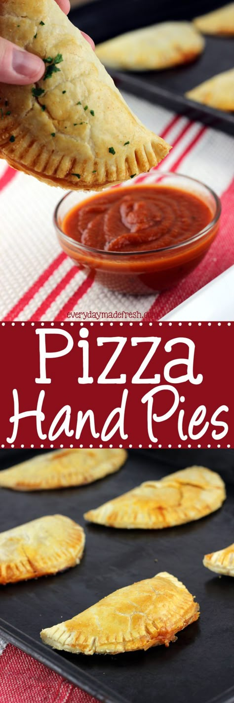 Pizza Hand Pies, Lunch Organization, Farm Meals, Guyanese Food, Hand Pies Savory, Recipes Pizza, Pizza Roll, Freezer Food, Hand Pie Recipes