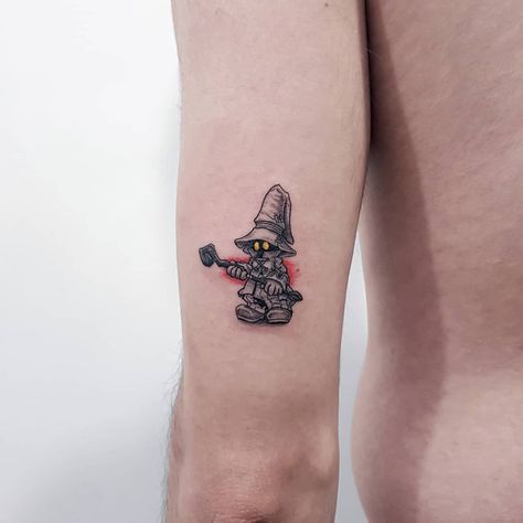 Vivi / Final Fantasy . . . #vivi #vivitattoo #finalfantasy #finalfantasytattoo #gametattoo #gamecharacter #minimaltattoo #tattoostyle… | Instagram Final Fantasy Tattoo Ideas, Fantasy Tattoo Ideas, Final Fantasy Tattoo, Fantasy Tattoo, Tattoo Filler, Anime Tattoos, Armband Tattoo, Tattoo Ideas Design, Angel Tattoo Men