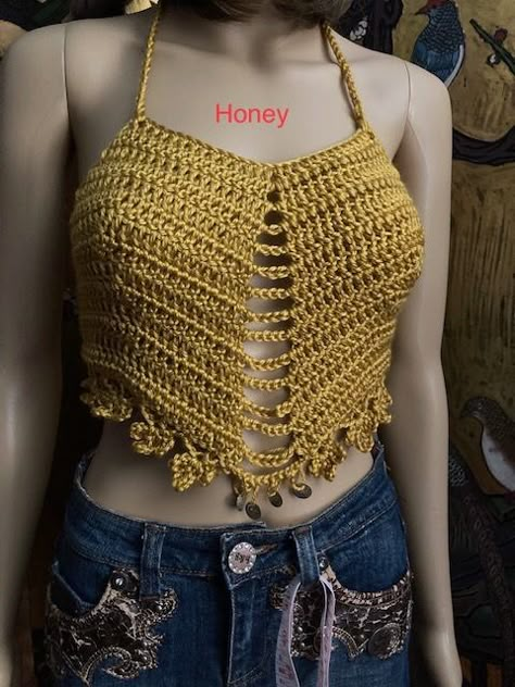 Crochet Formal Top, Luxury Crochet Top For Women For Party, Luxury Casual Crochet Top, Gold Crochet Top, Luxury Fitted Crochet Top, Crochet Bra Cup, Crochet Swimwear Pattern, High-end Sleeveless Summer Crochet Top, Formal Top